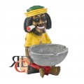 JAMAICAN MAN ASHTRAY 18" LARGE 1CT